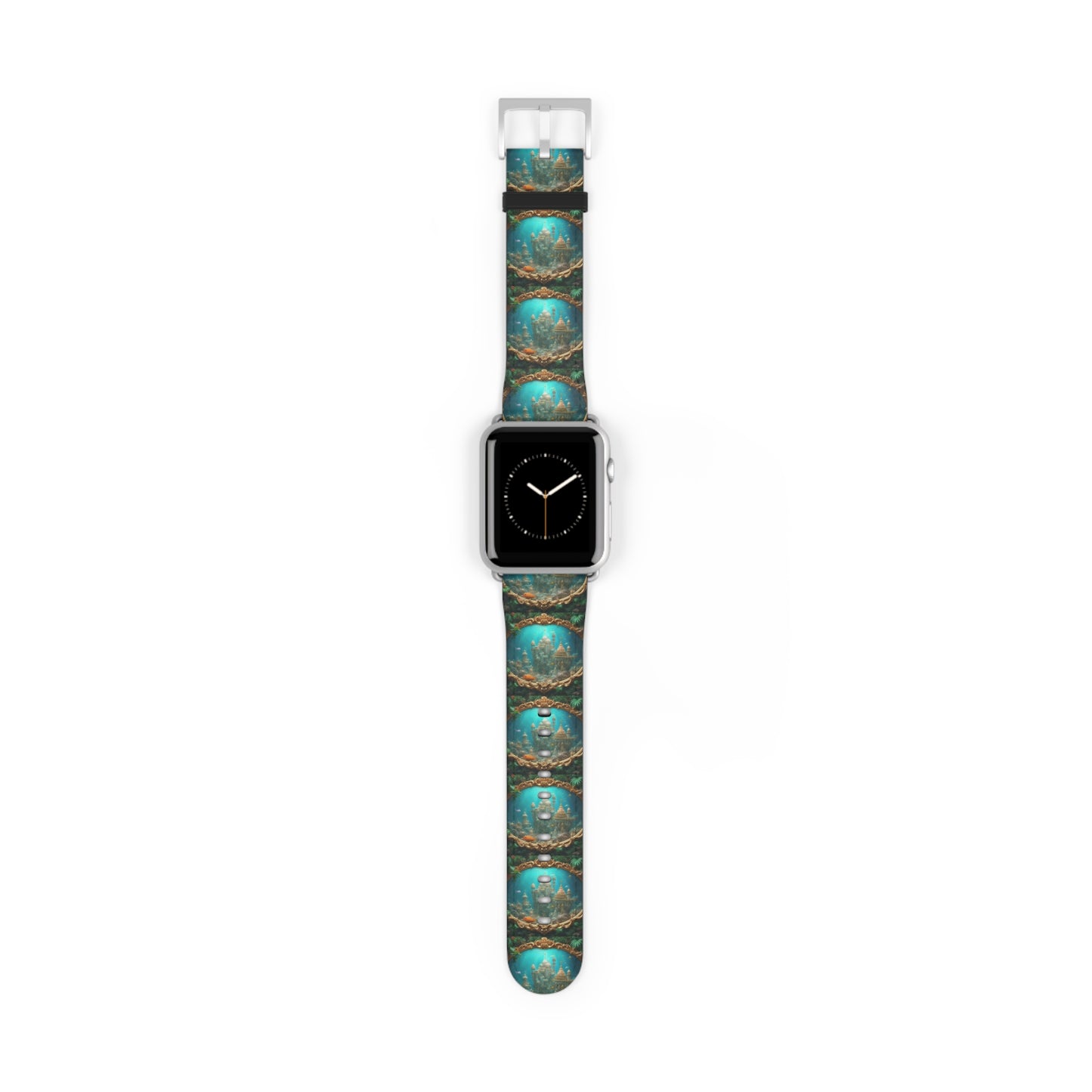 Apple Watch Band - Mermaid Palace, Aegean Sea, Vertical