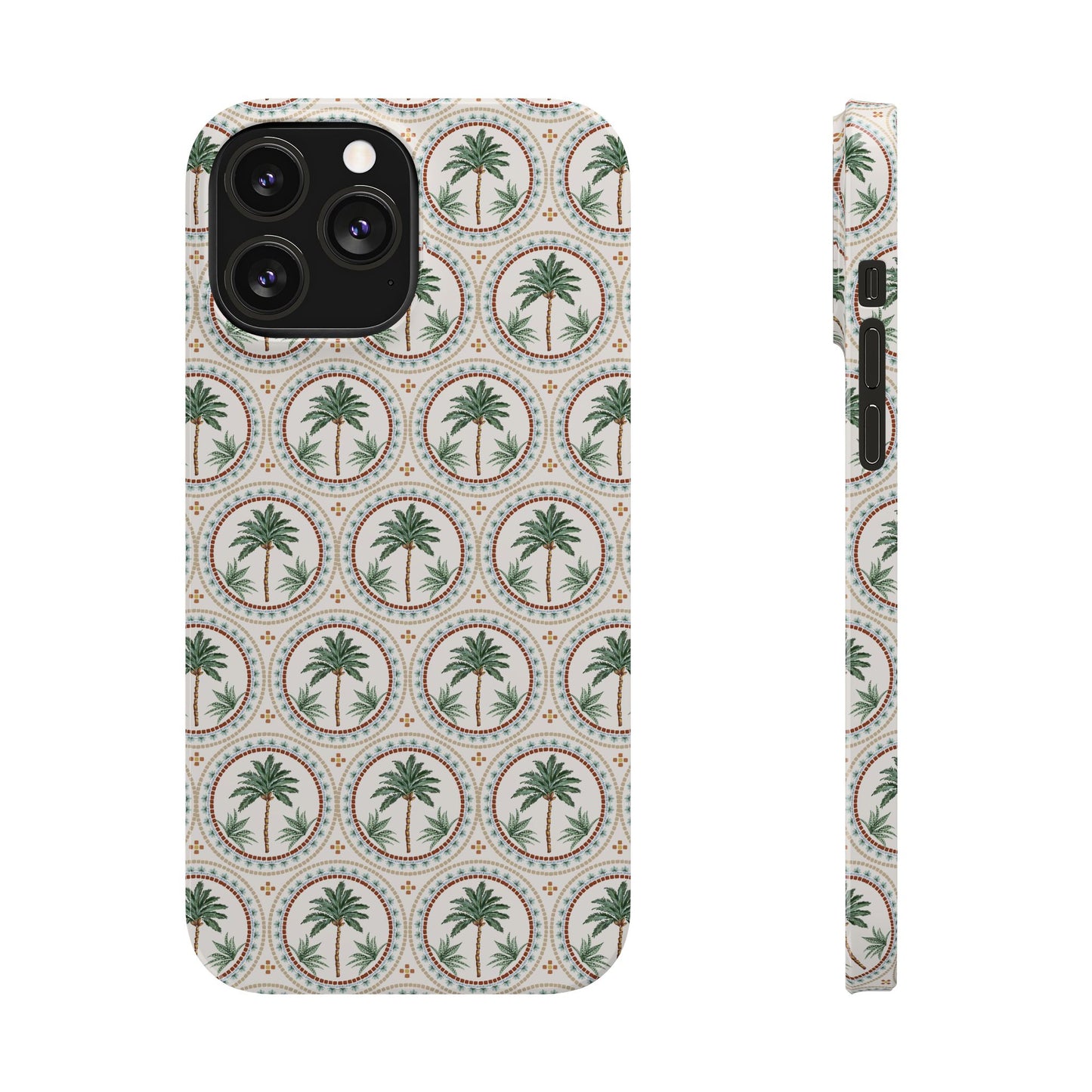 Slim Phone Cases - Mosaic Palm Tree