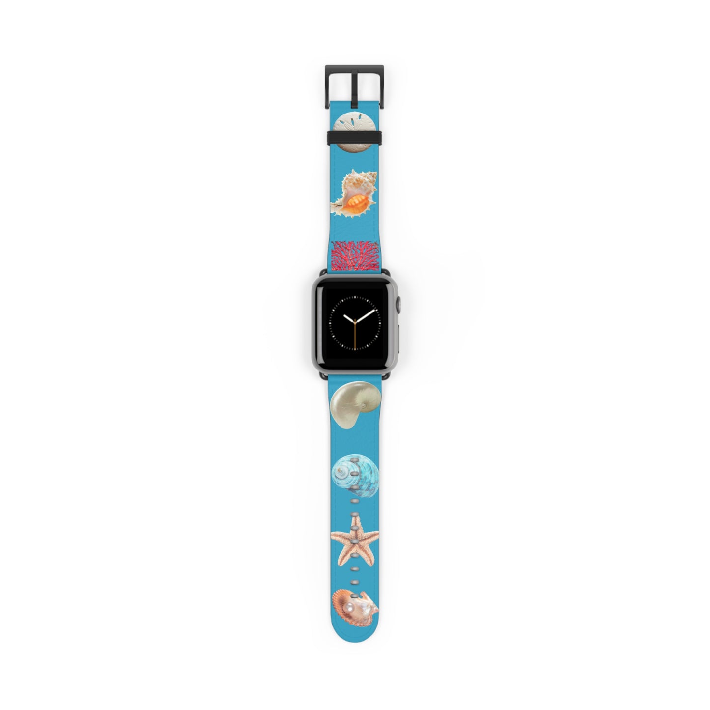 Apple Watch Band - Real Seashell Collection, turquoise