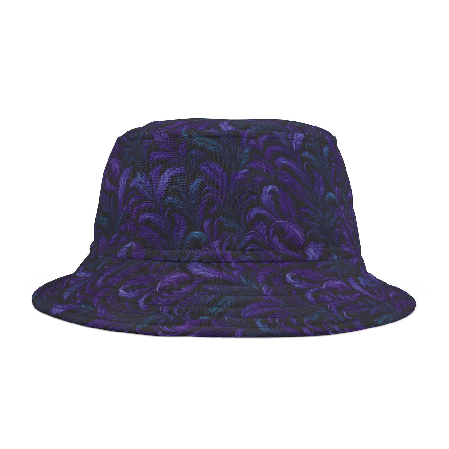 Tropical Polyester Bucket Hat, 2 Sizes - Rocco Purple
