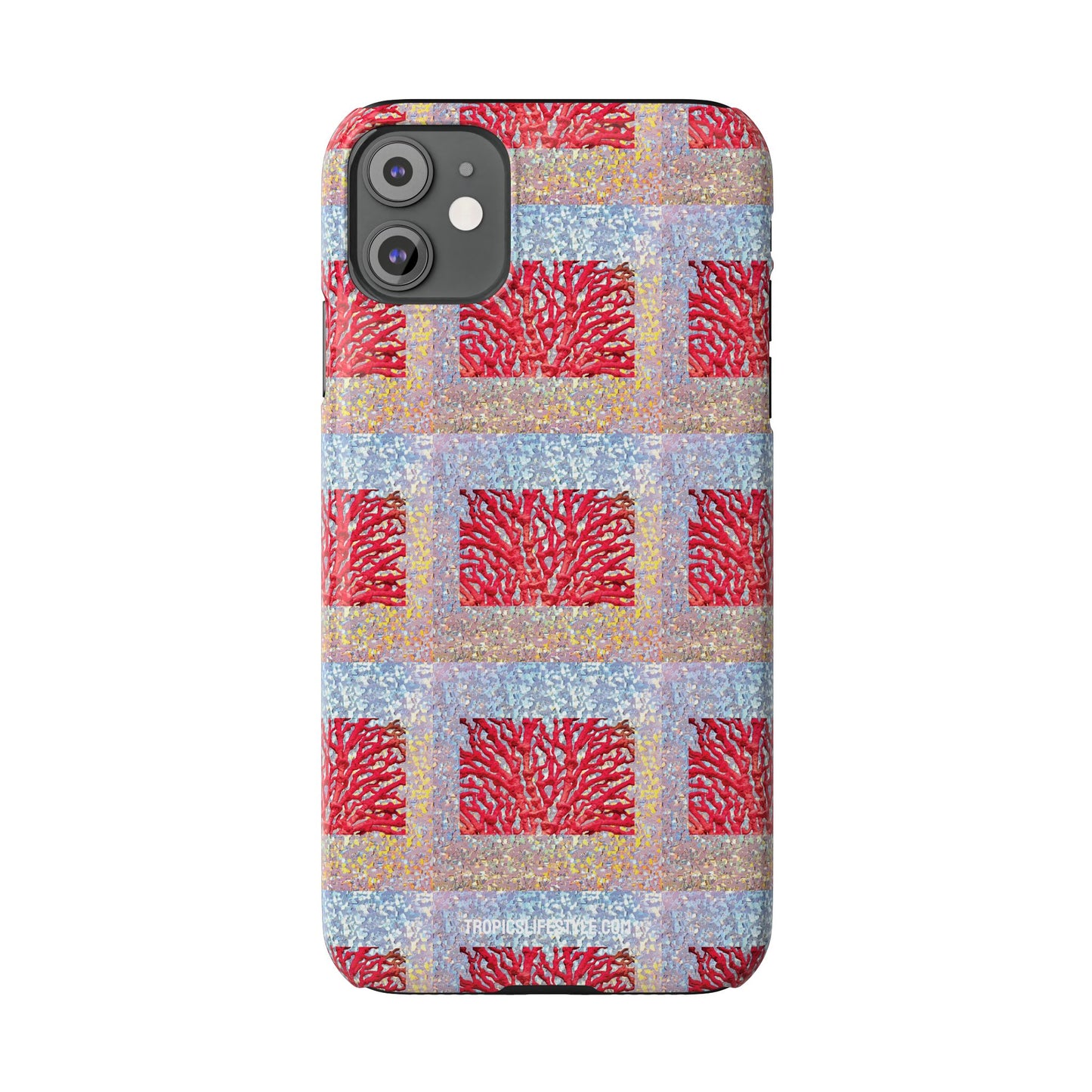 Slim Phone Cases - Disco Red Coral