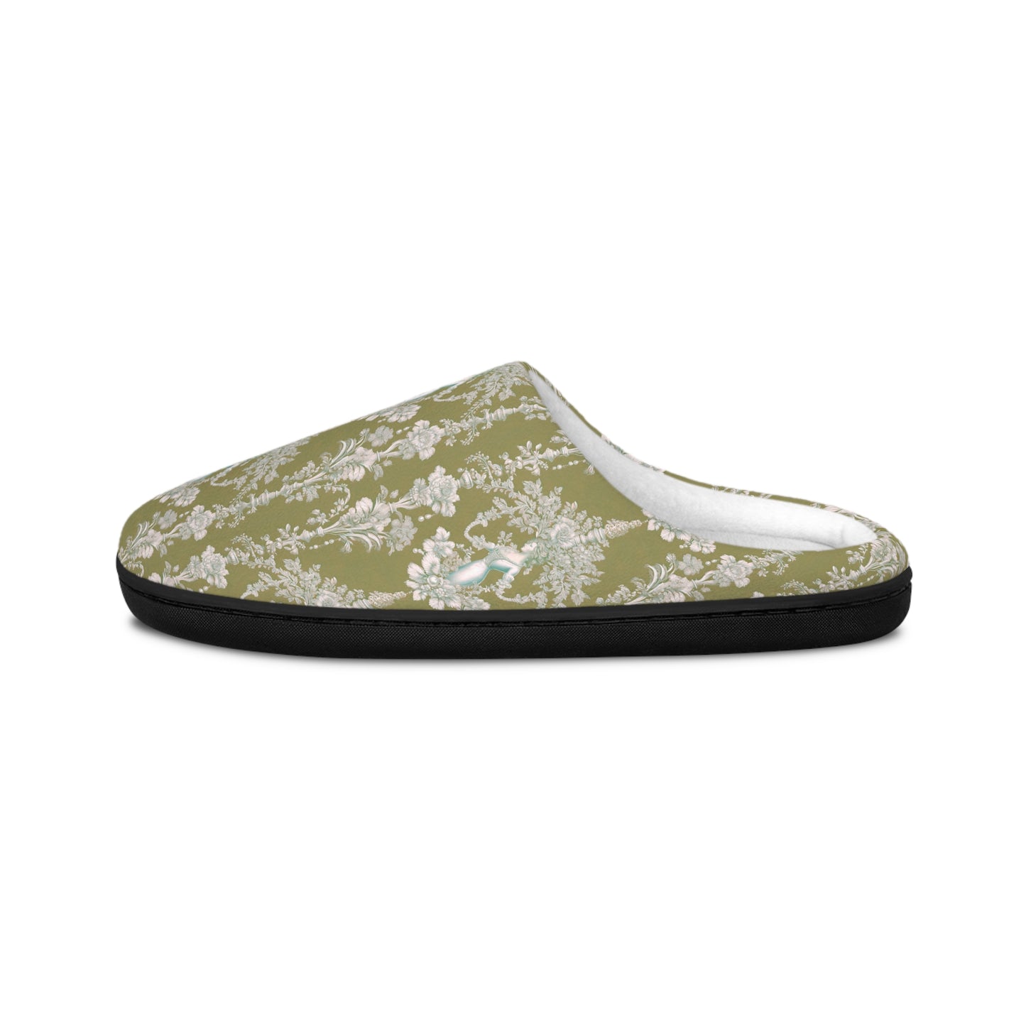 Women's Indoor Slippers - Pearl Lady Toile, highborn green