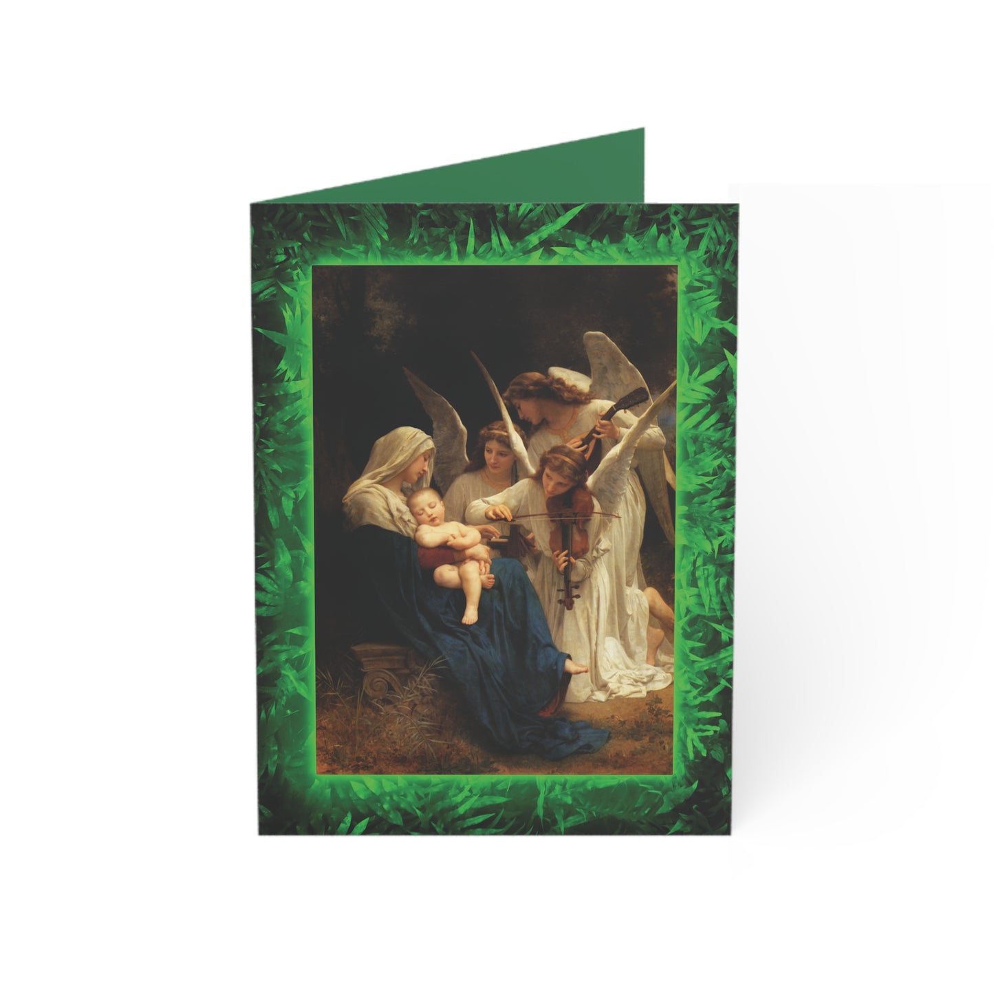 Religious Tropical Greeting Cards – Set of 1, 10, 30 or 50 – Song of the Angels