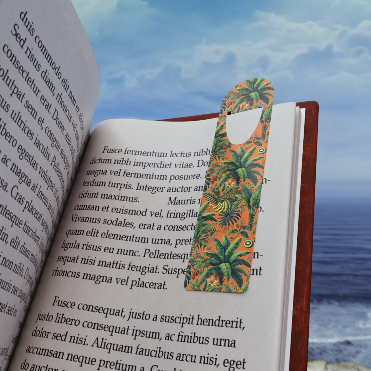 Bookmark - Aluminum, More Tropical Fruit/Orange