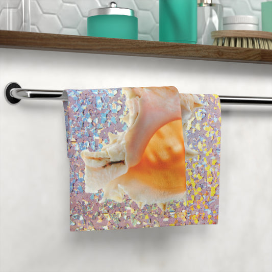 Face Towel - Disco Conch Shell