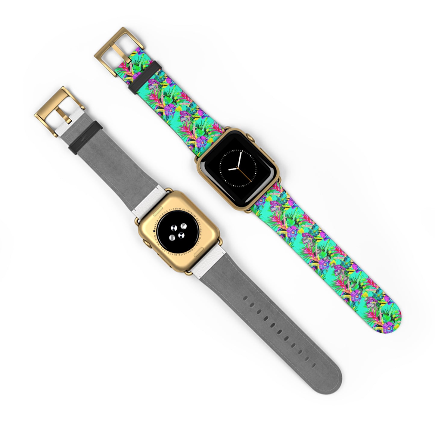 Apple Watch Band - Plant Palooza, turquoise