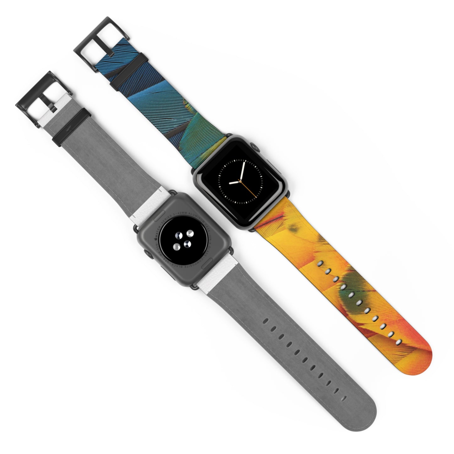 Apple Watch Band - Macaw Parrot Feathers