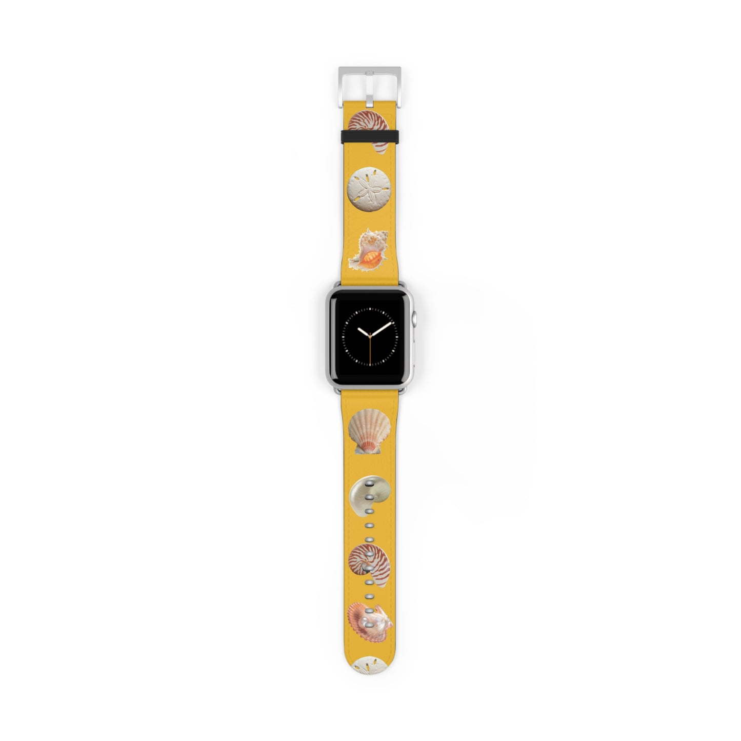Apple Watch Band - Mixed REAL Seashells/Yellow