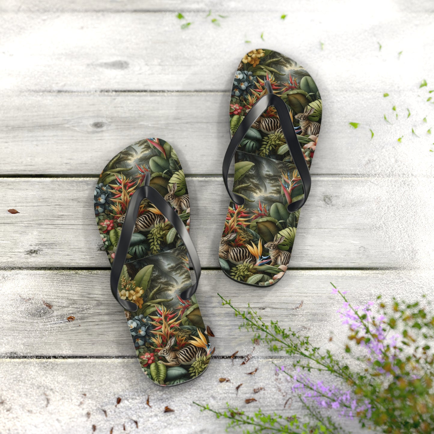 Flip Flops - Rainforest Rabbit Outing