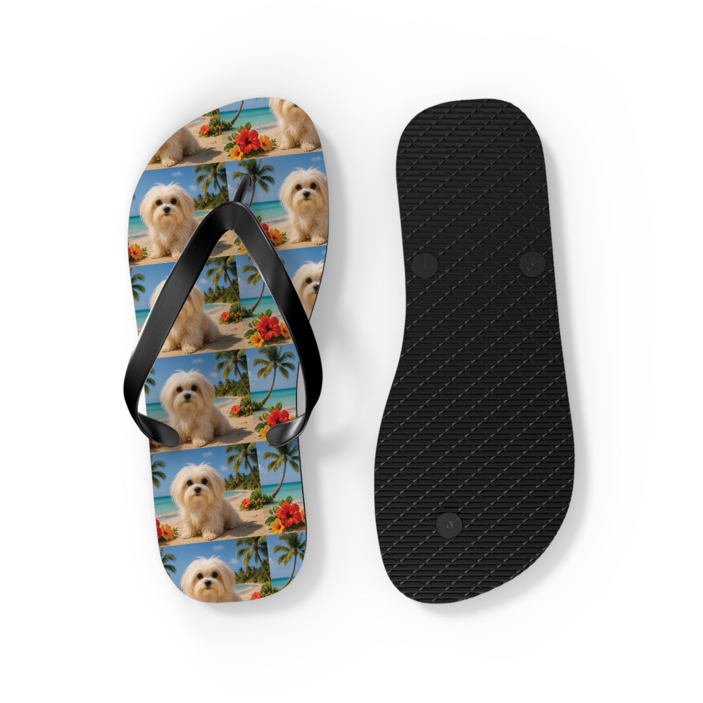 Flip Flops - Puppy Ariel