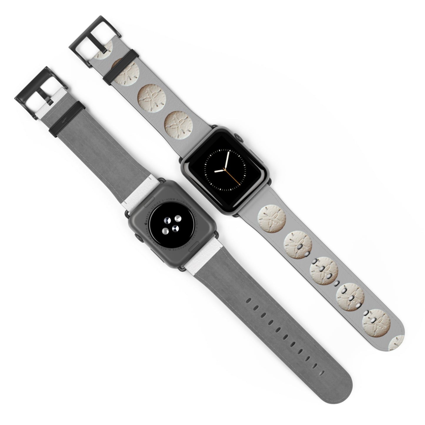 Apple Watch Band - Sand Dollar Parade, light grey