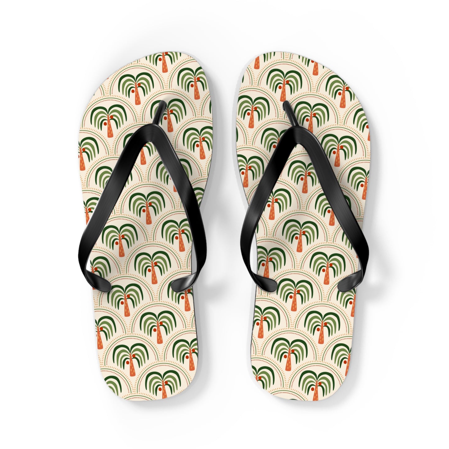 Flip Flops - Exotic Stylized Palms