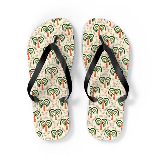 Flip Flops - Exotic Stylized Palms