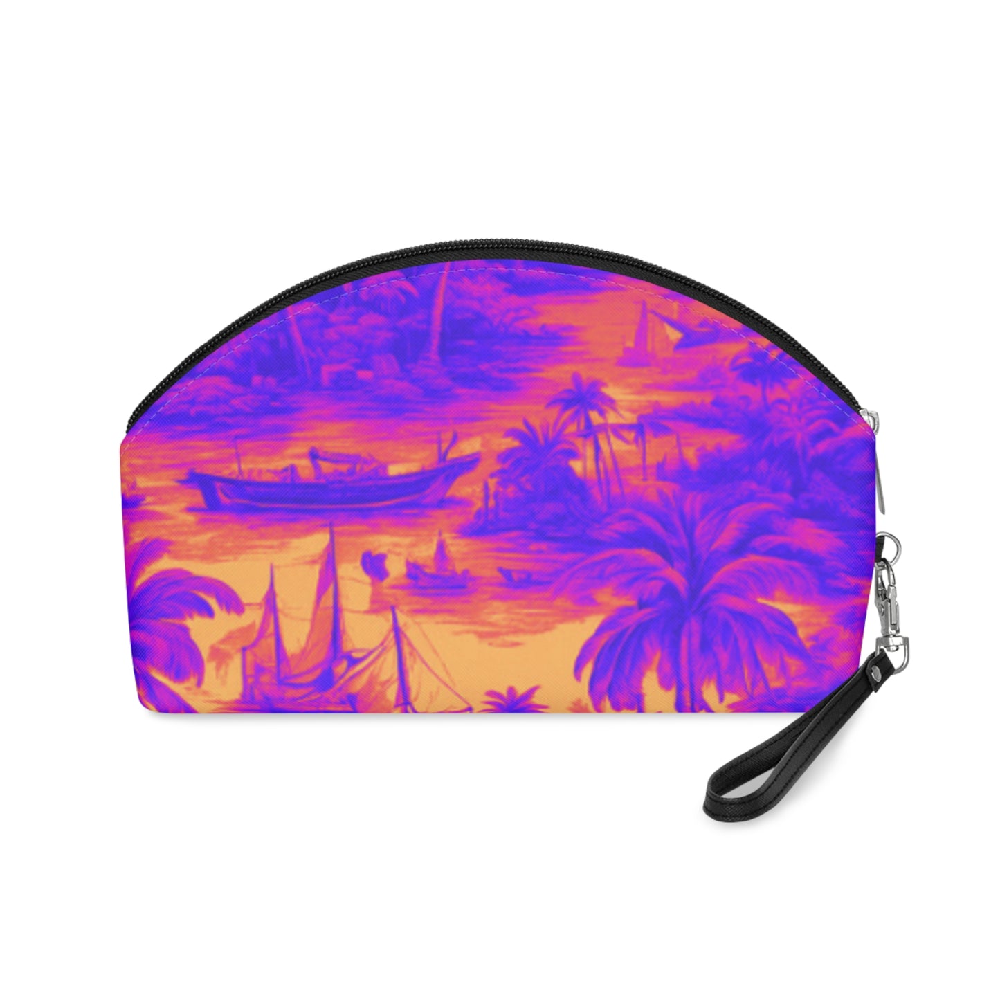 Makeup Bag - Crazy Cool Tropical Toile