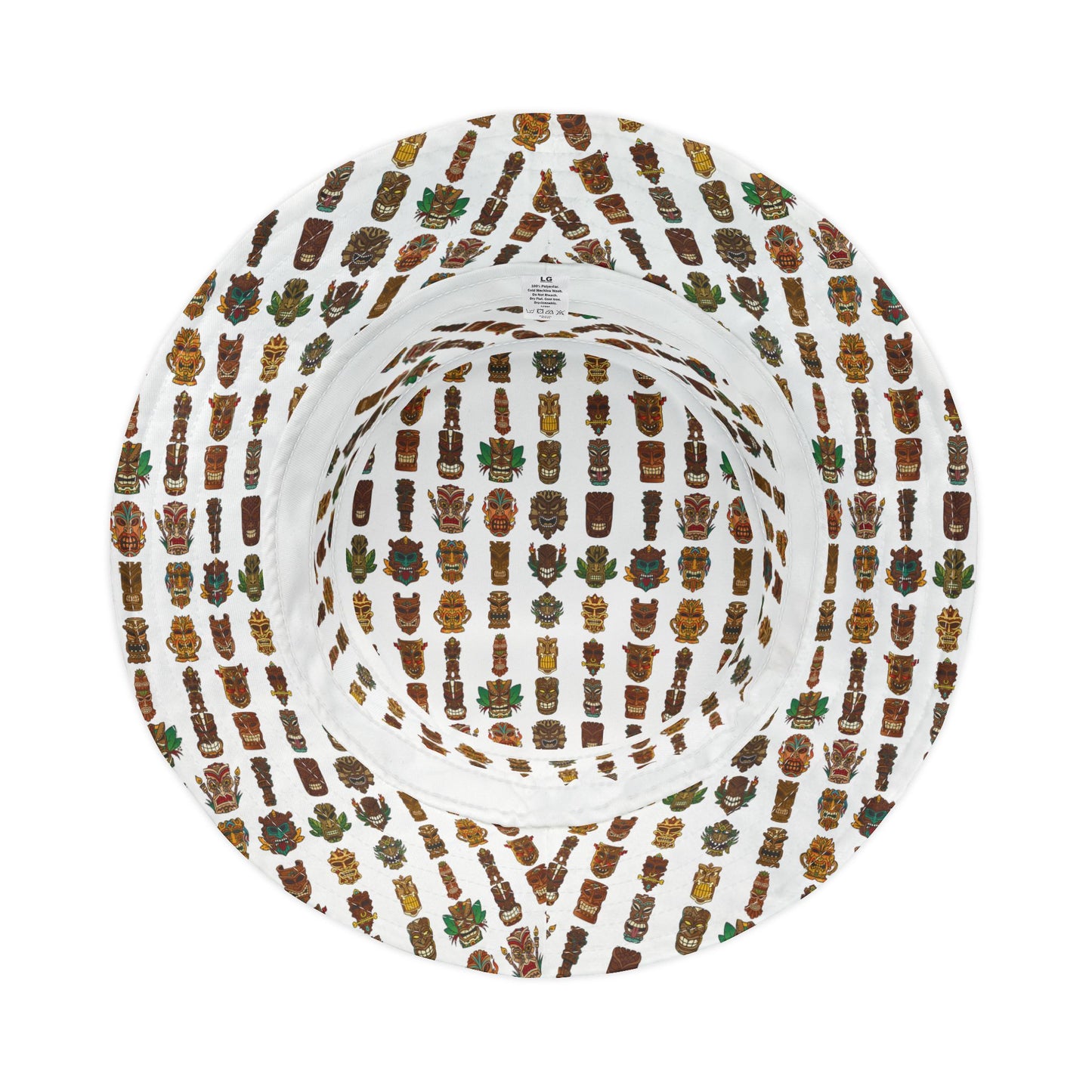 Tropical Polyester Bucket Hat, 2 Sizes - Tiny Tiki Dudes