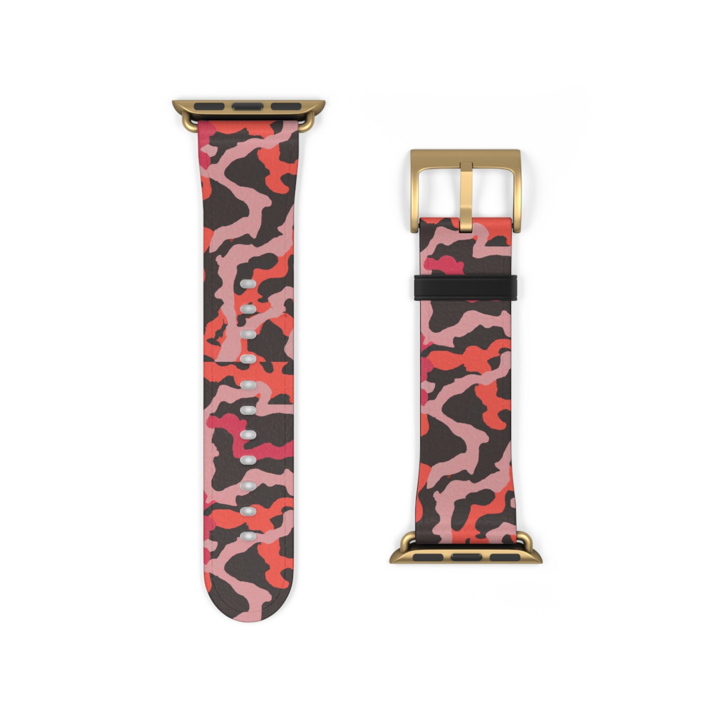 Apple Watch Band - Coral Threads, Red