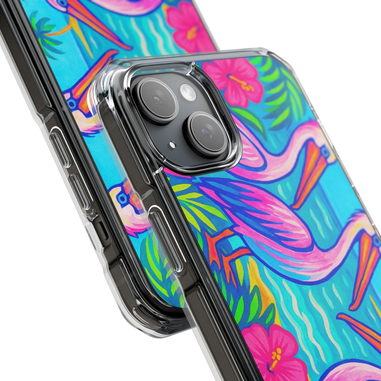 Beach Pelican Party Magnetic Clear Phone Case, Many Models