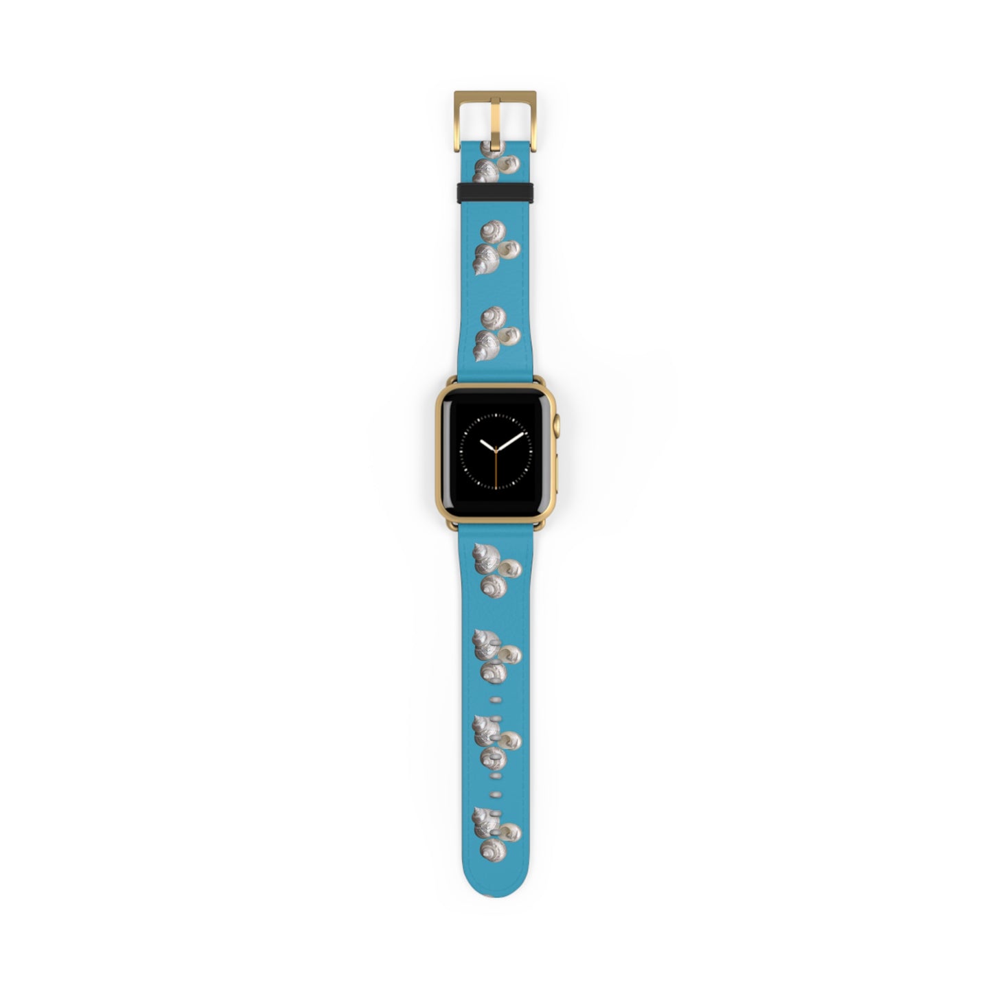 Apple Watch Band - Nautilus Shell Trio, turquoise