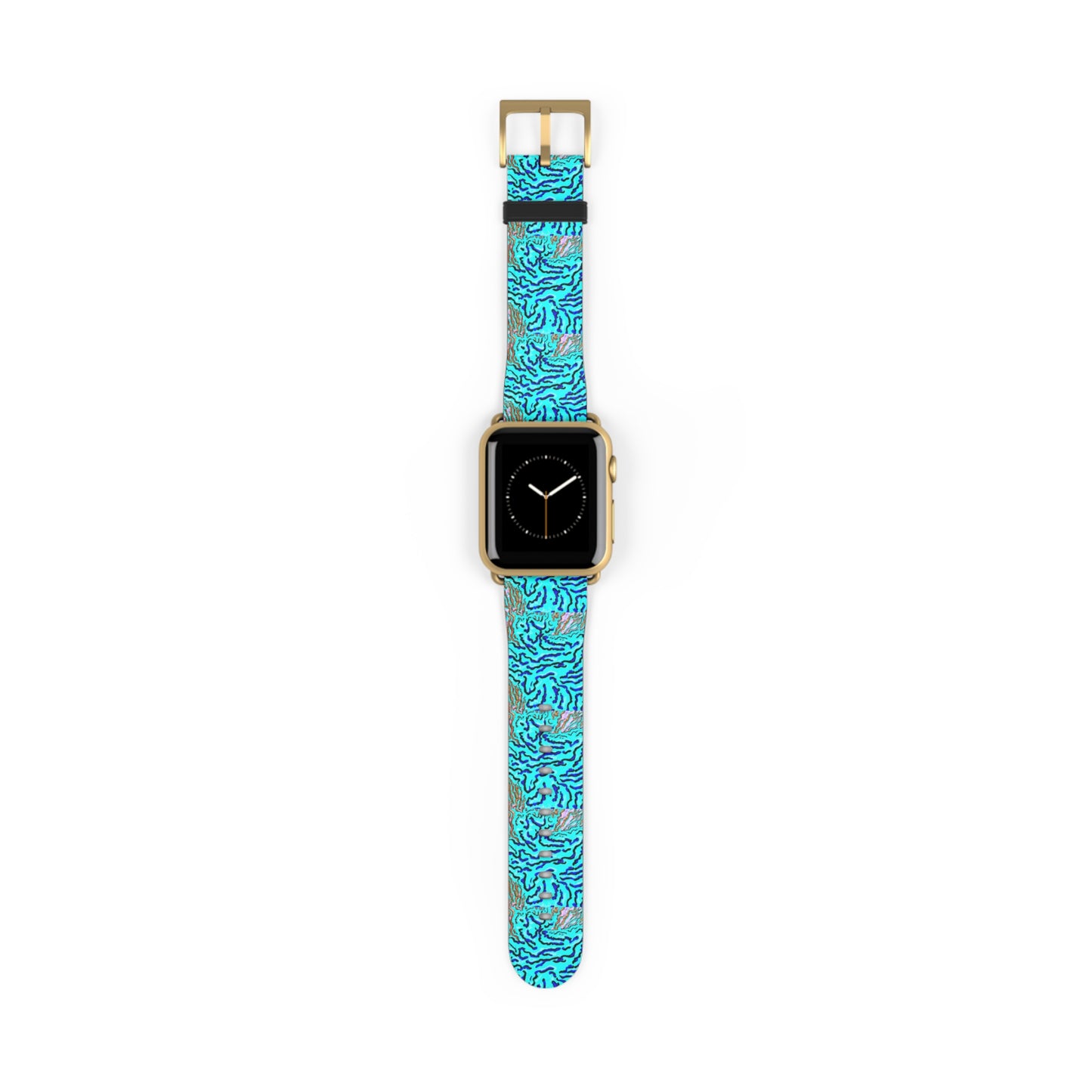 Apple Watch Band - Coastal Wild Coral, Turquoise