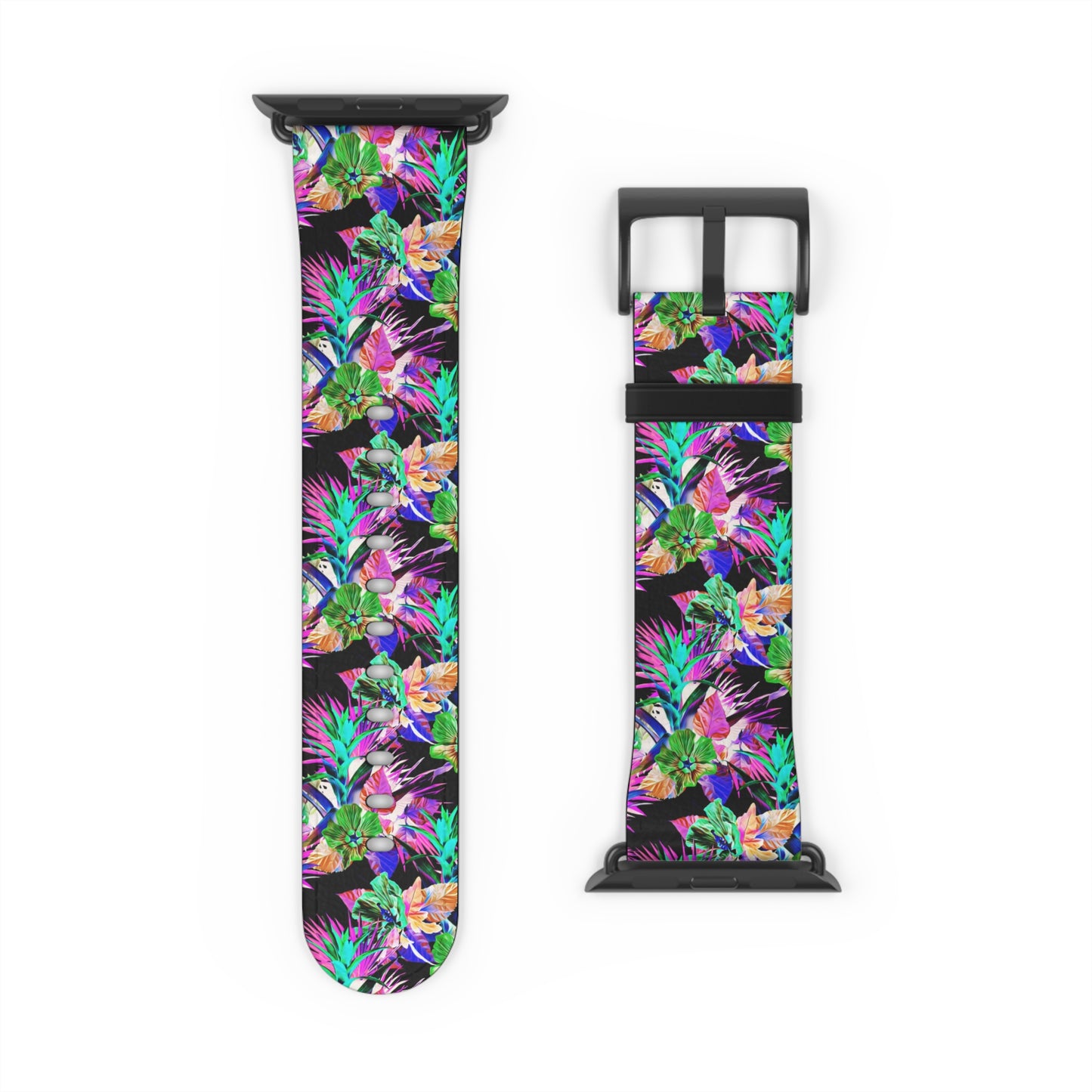 Apple Watch Band - Plant Palooza, black