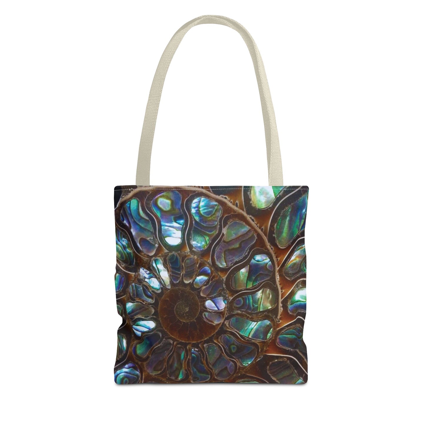 Ammonite & Abalone Shells Tote Bag - 3 Sizes