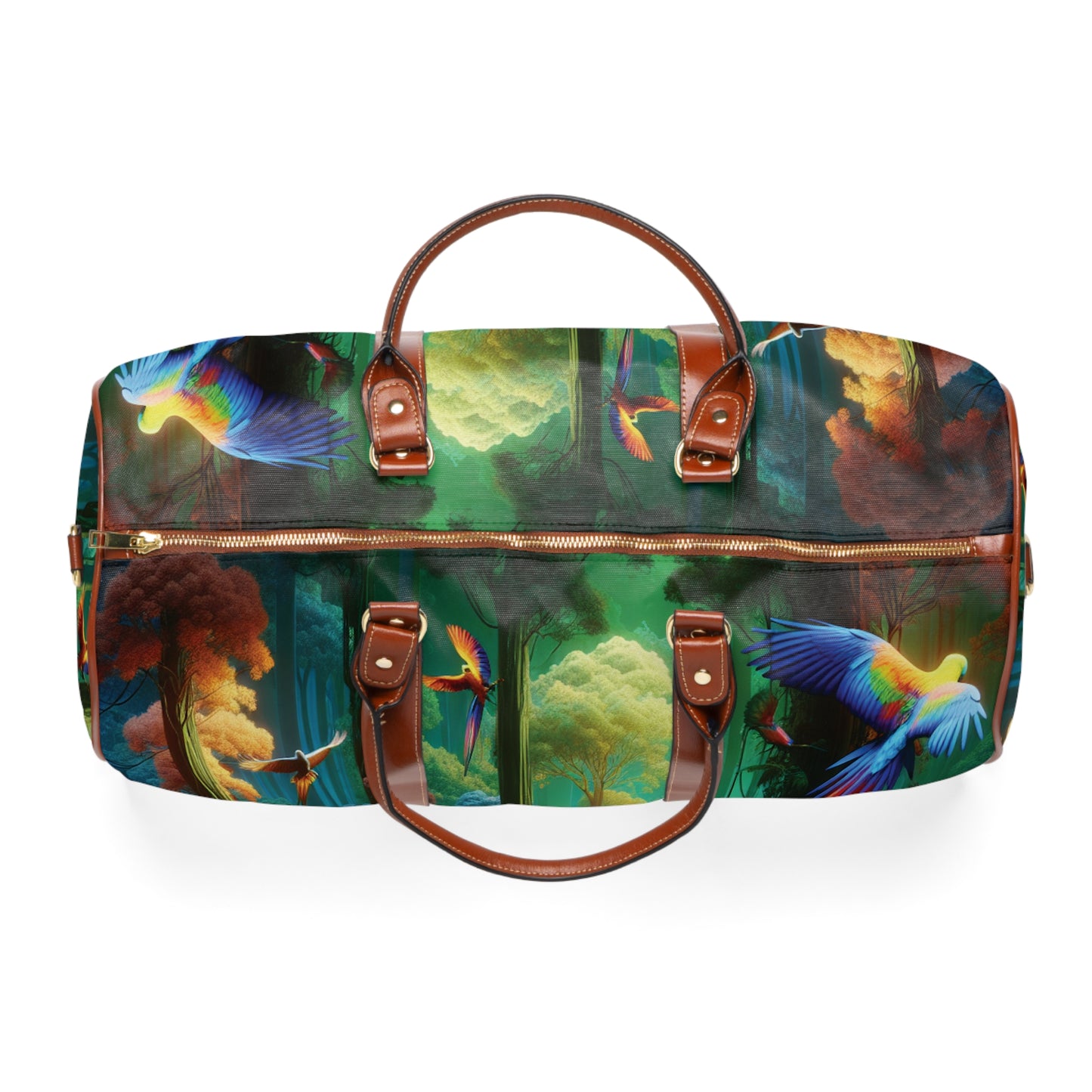 Tropical Waterproof Travel Bag - Perfect for Beach Getaways / Flight School