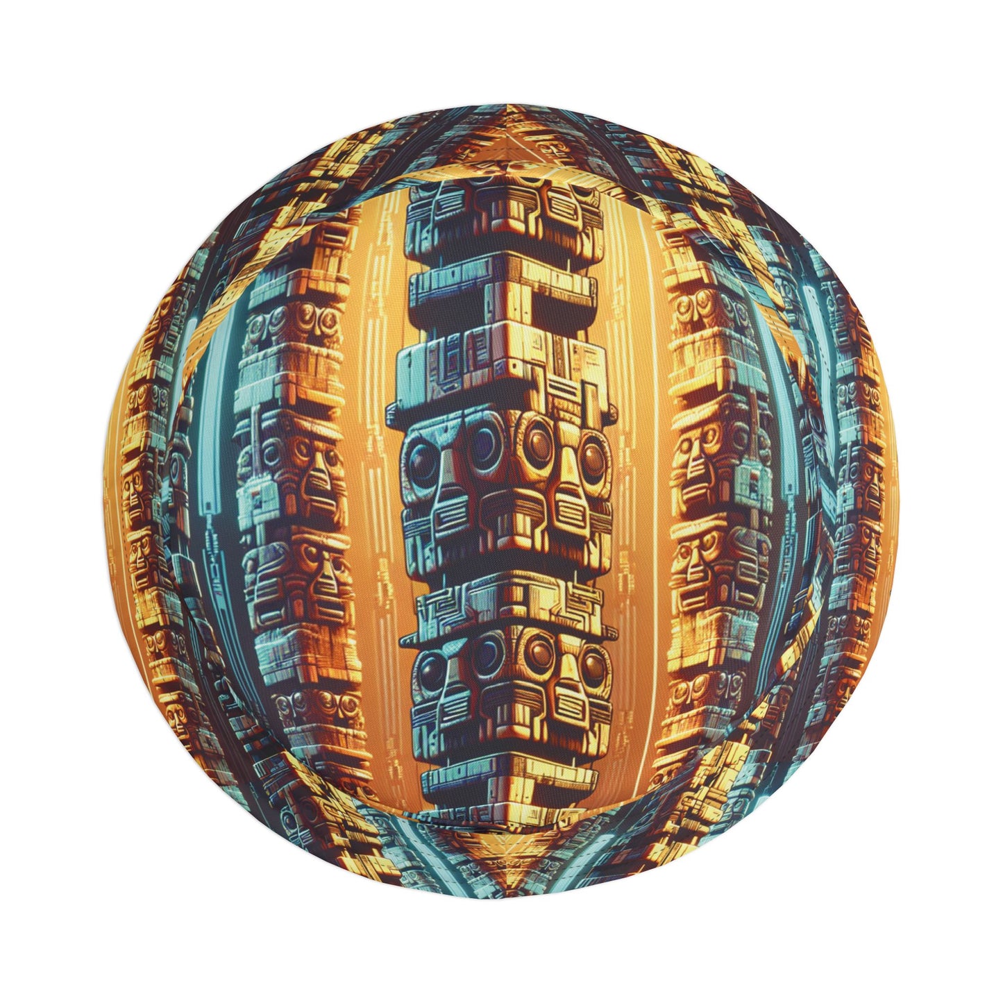 Tropical Polyester Bucket Hat, 2 Sizes - Techno Tiki Totems