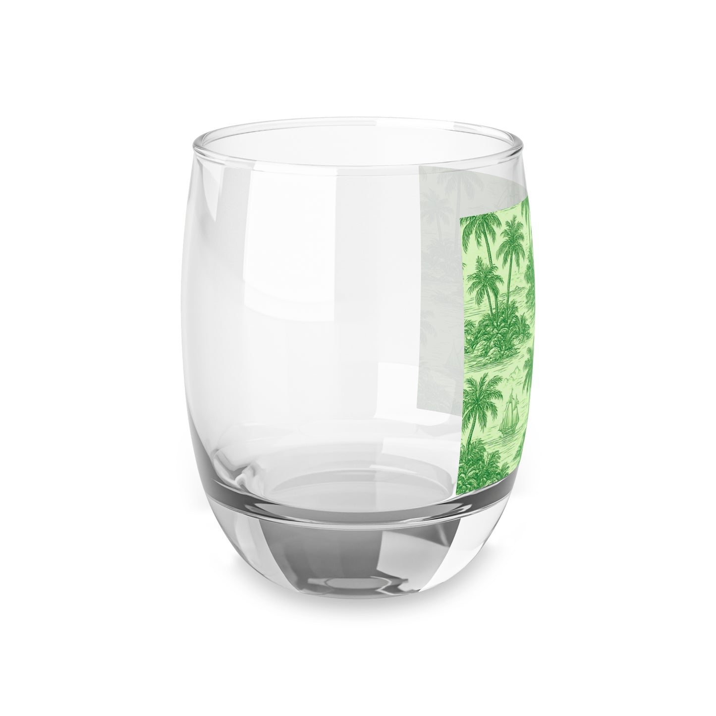 Whiskey Glass, Faraway Toile/Green