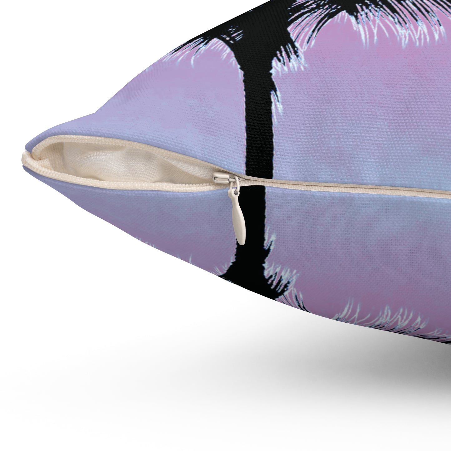 Decorative Pillow - Accent Cushion, 4 Sizes / Palm Glow Pastels