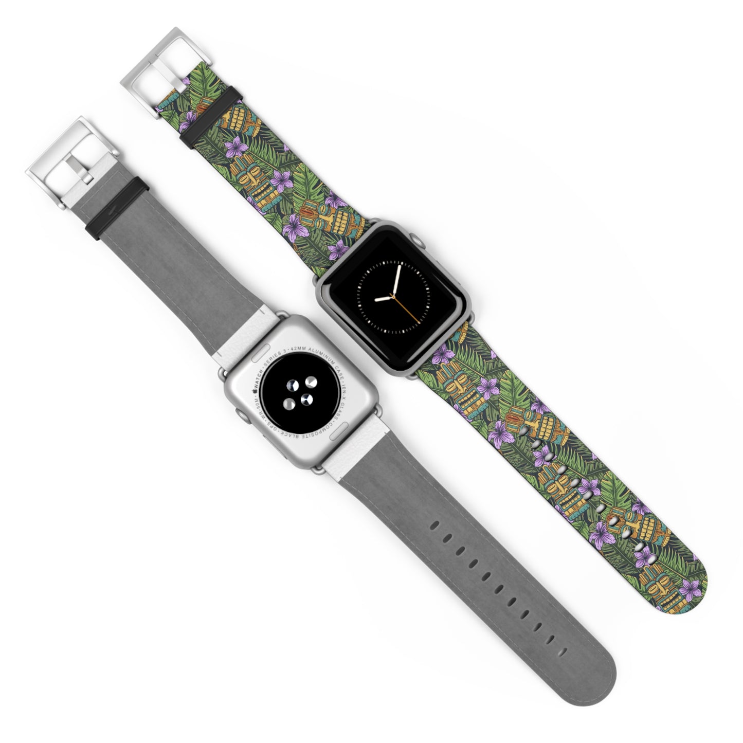 Apple Watch Band - Tiki Purple Greenery