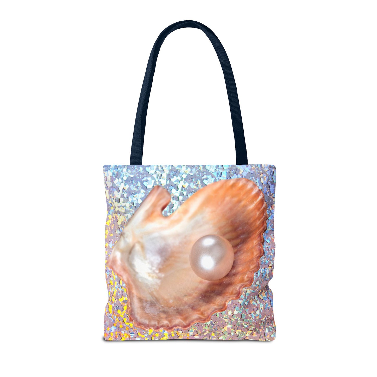 Disco Peach Pearl & Shell Tote Bag - 3 Sizes