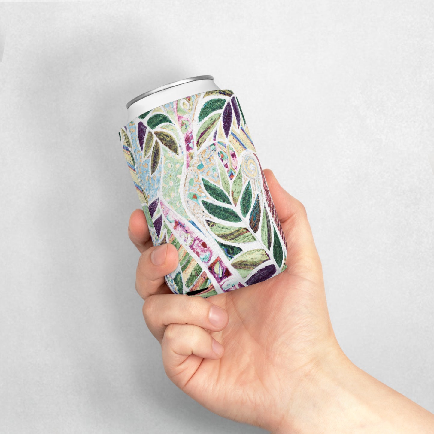Amazon Whimsy/Vintage Can Cooler Sleeve - Perfect for Outdoor Picnics