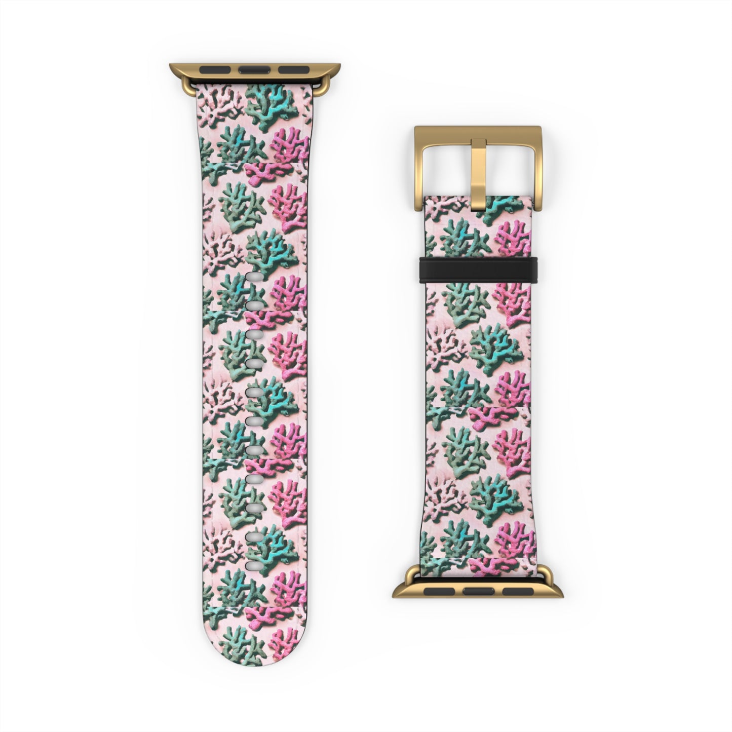 Apple Watch Band - Corals, Sangria