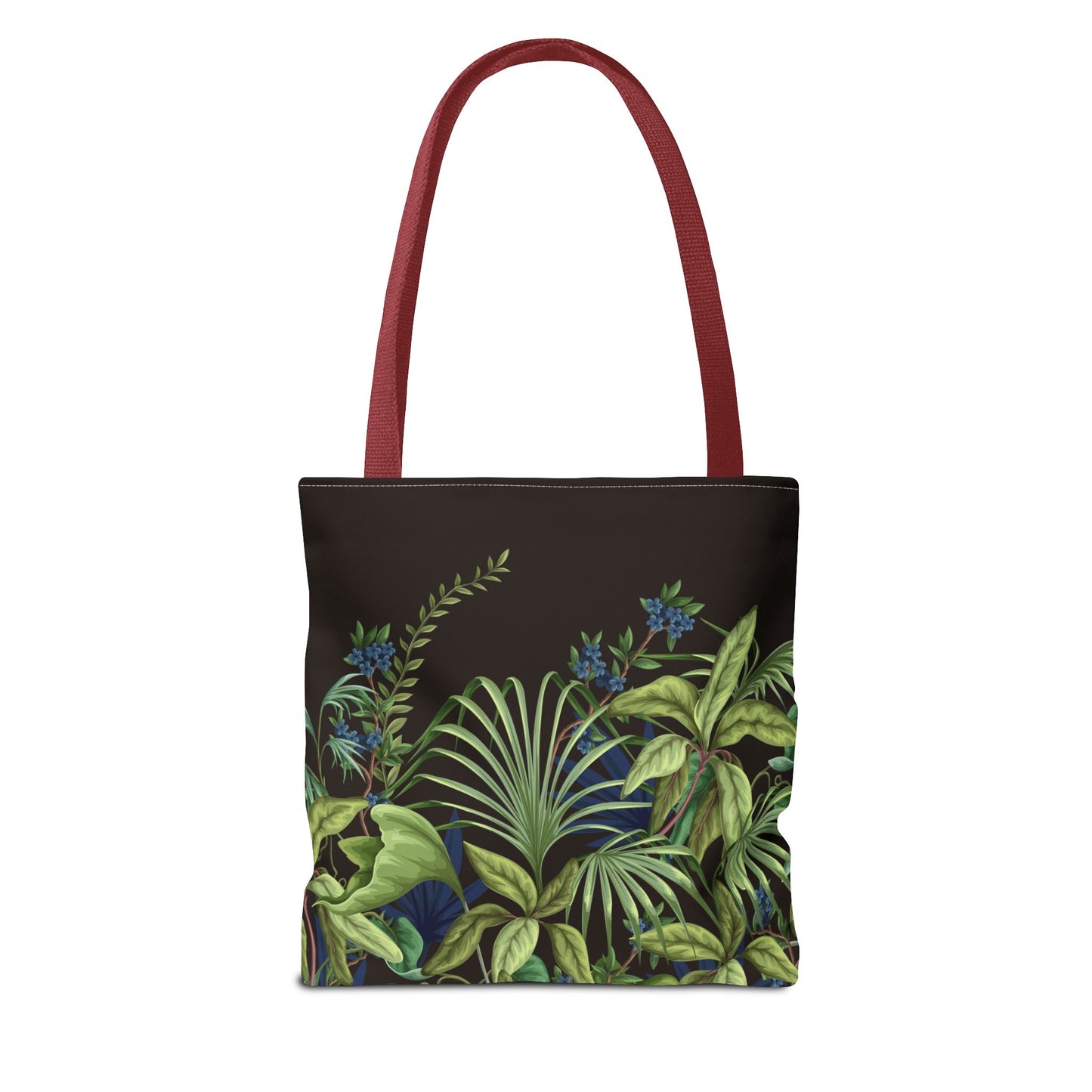 Tropical Midnight Jungle Tote Bag - 3 Sizes