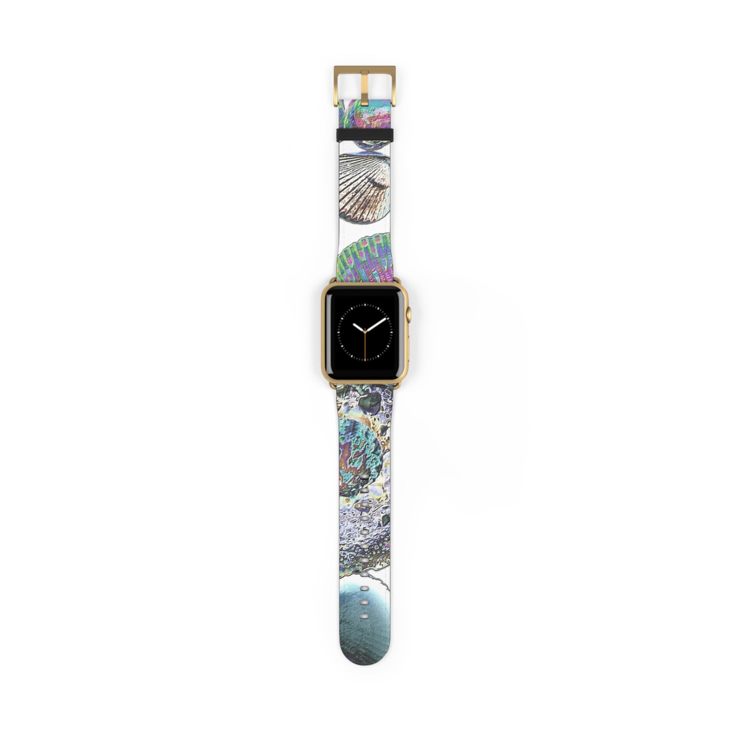 Apple Watch Band - Heatwave Shell Collection, white