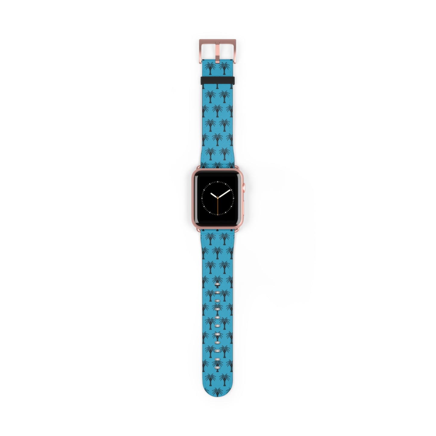 Apple Watch Band - Art Deco Palm, Repeat Turquoise