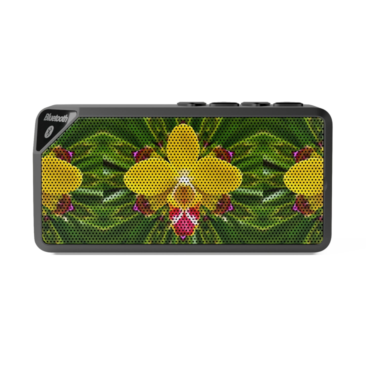 Jabba Bluetooth Speaker - Yellow Orchid Kaleidoscope
