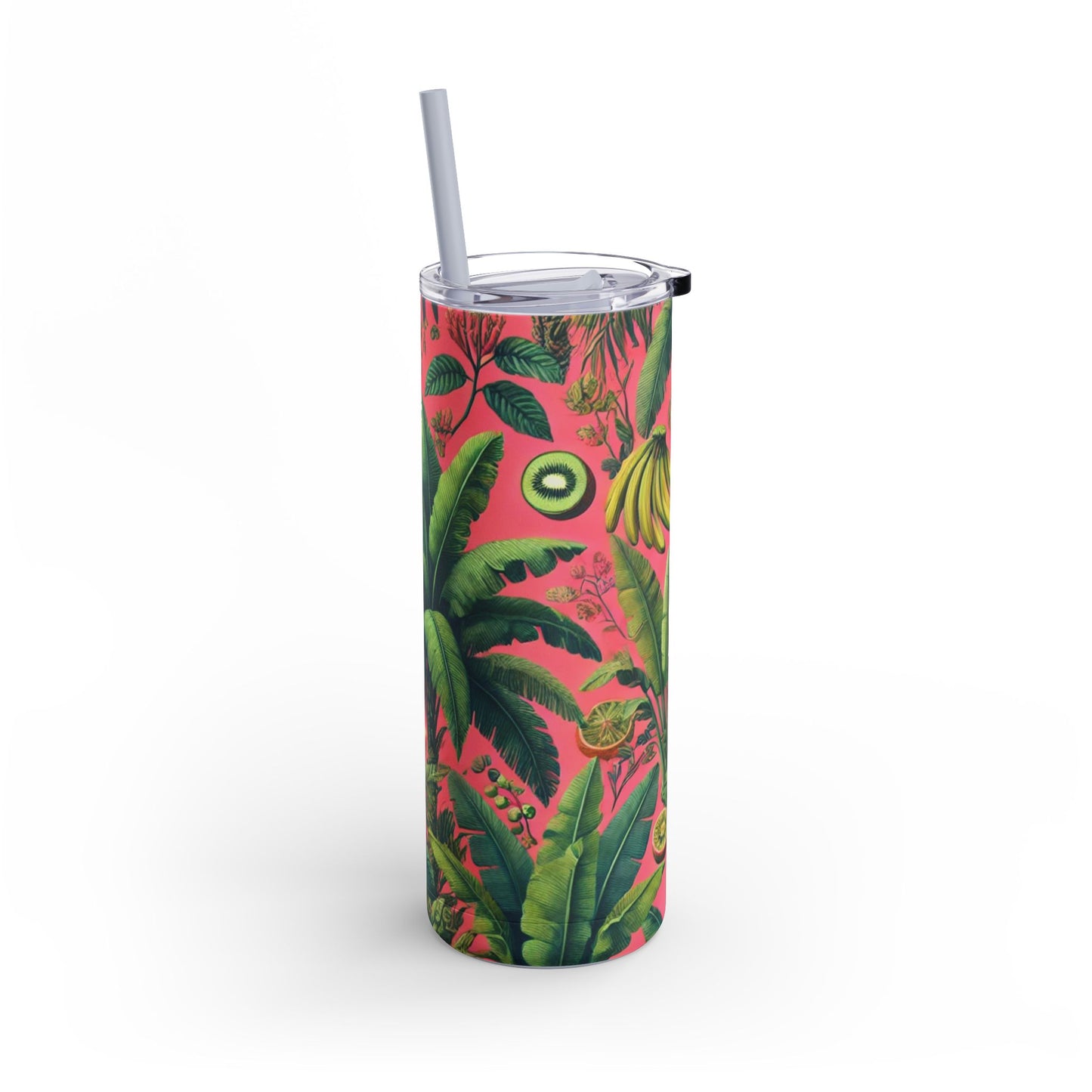 20oz Matte Tumbler, 7 Colors - Stylish Travel Cup - More Tropical Fruit, Coral