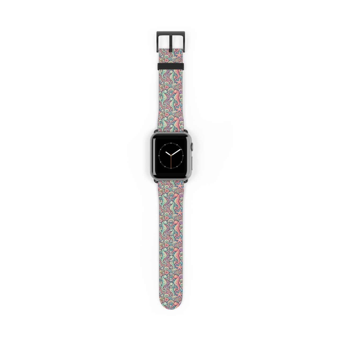 Apple Watch Band - Tropical Seahorse Trio, Retro