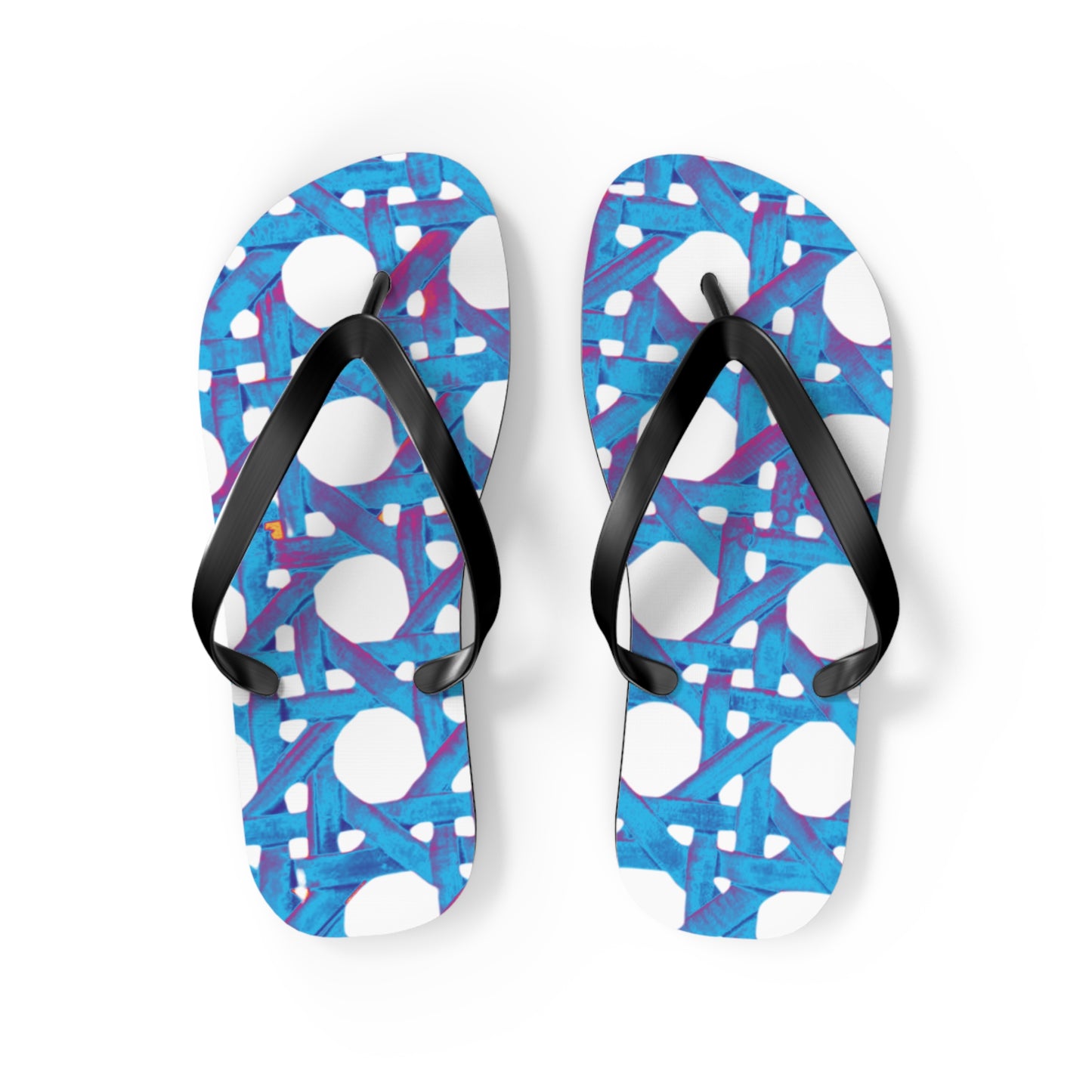 Flip Flops - Beach Chair Wicker, Amethyst