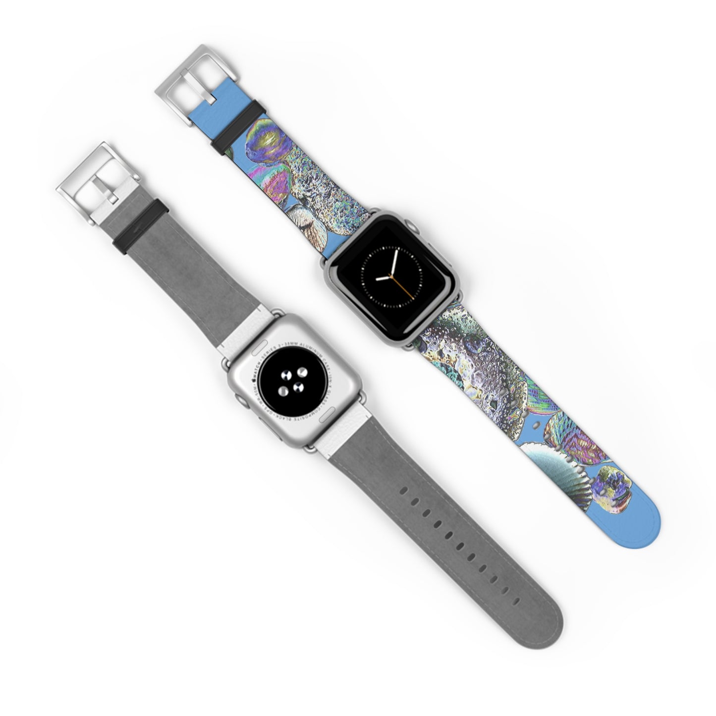 Apple Watch Band - Heatwave Seashell Collection, lt blue