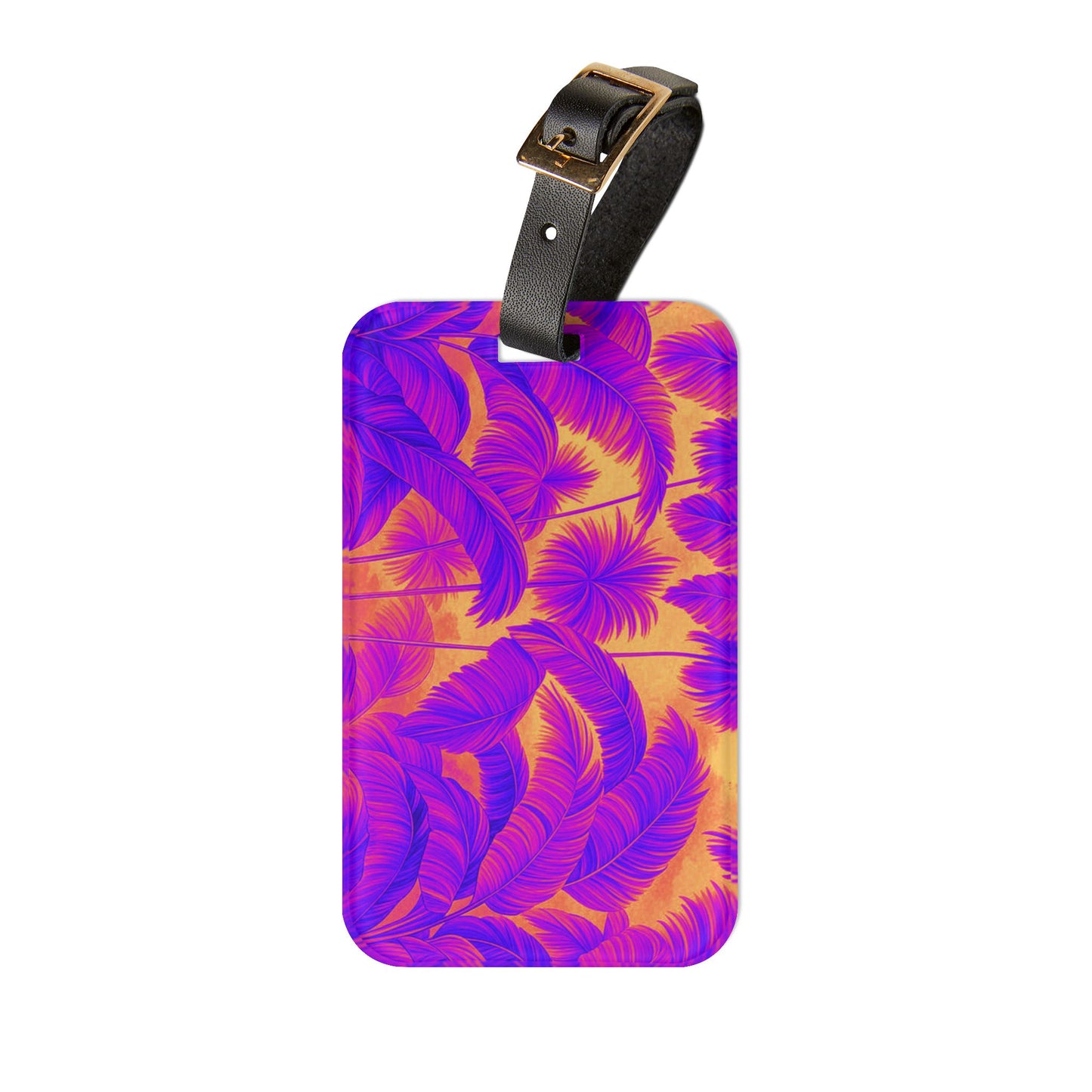 Luggage Tag - Palm Serenity, Pop