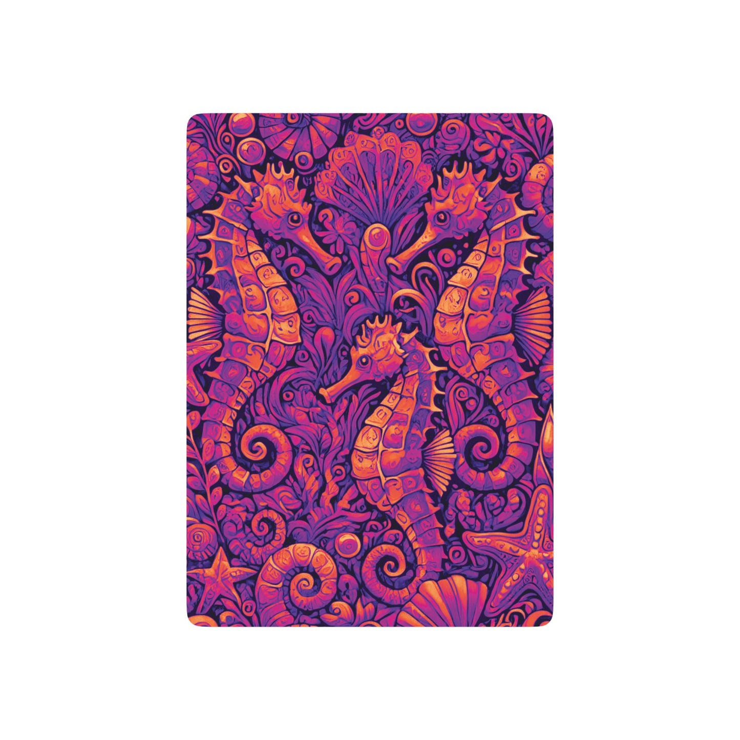 Poker Playing Cards - Seahorse Trio, Heatwave