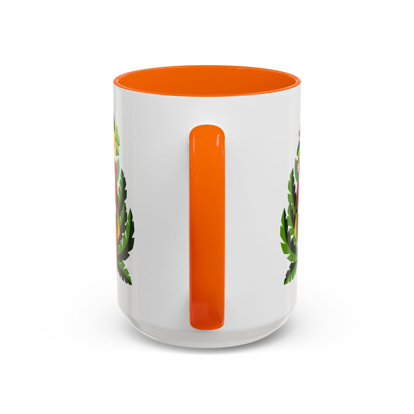 Accent Coffee Mug (11, 15oz), 8 Colors - Tiki Boss Alelo