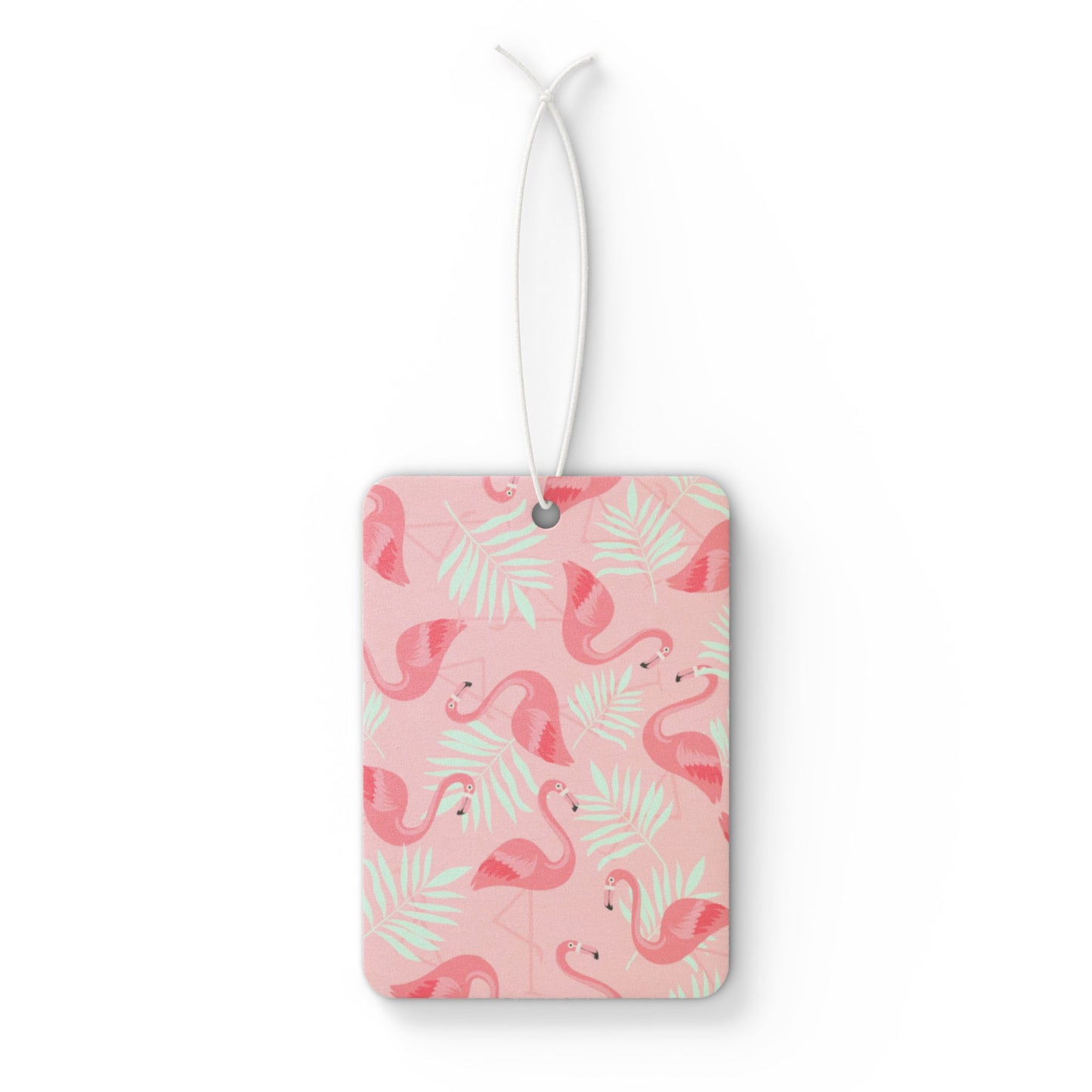 Car Air Freshener - Flamingo and White Palms