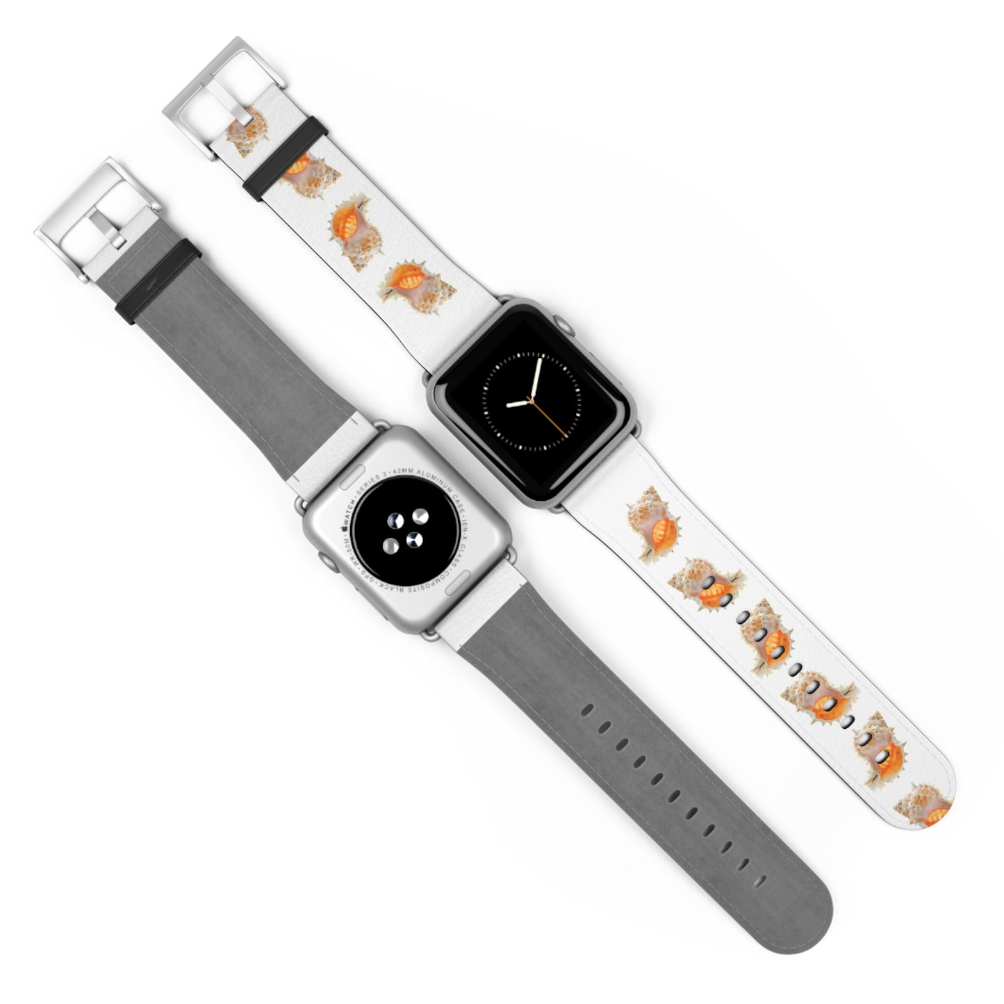 Apple Watch Band - Conch Seashell, white