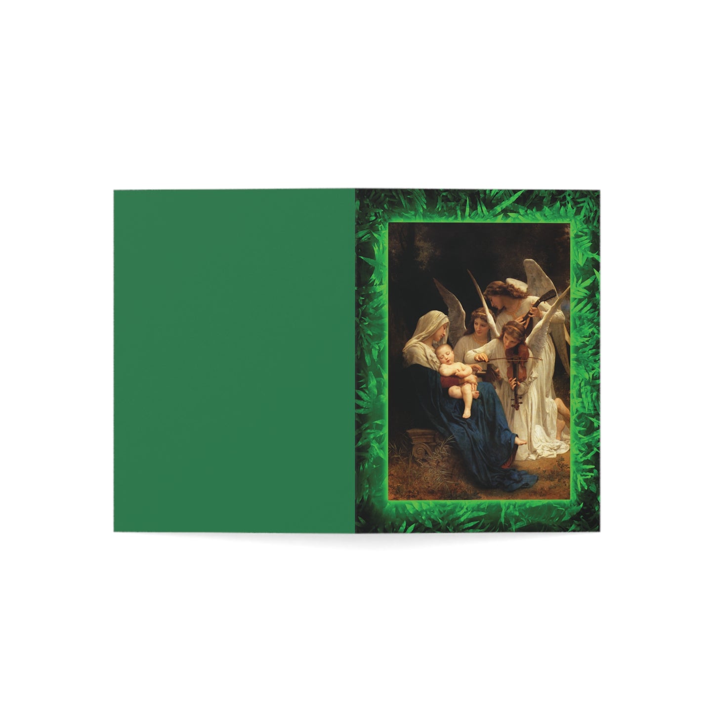 Religious Tropical Greeting Cards – Set of 1, 10, 30 or 50 – Song of the Angels