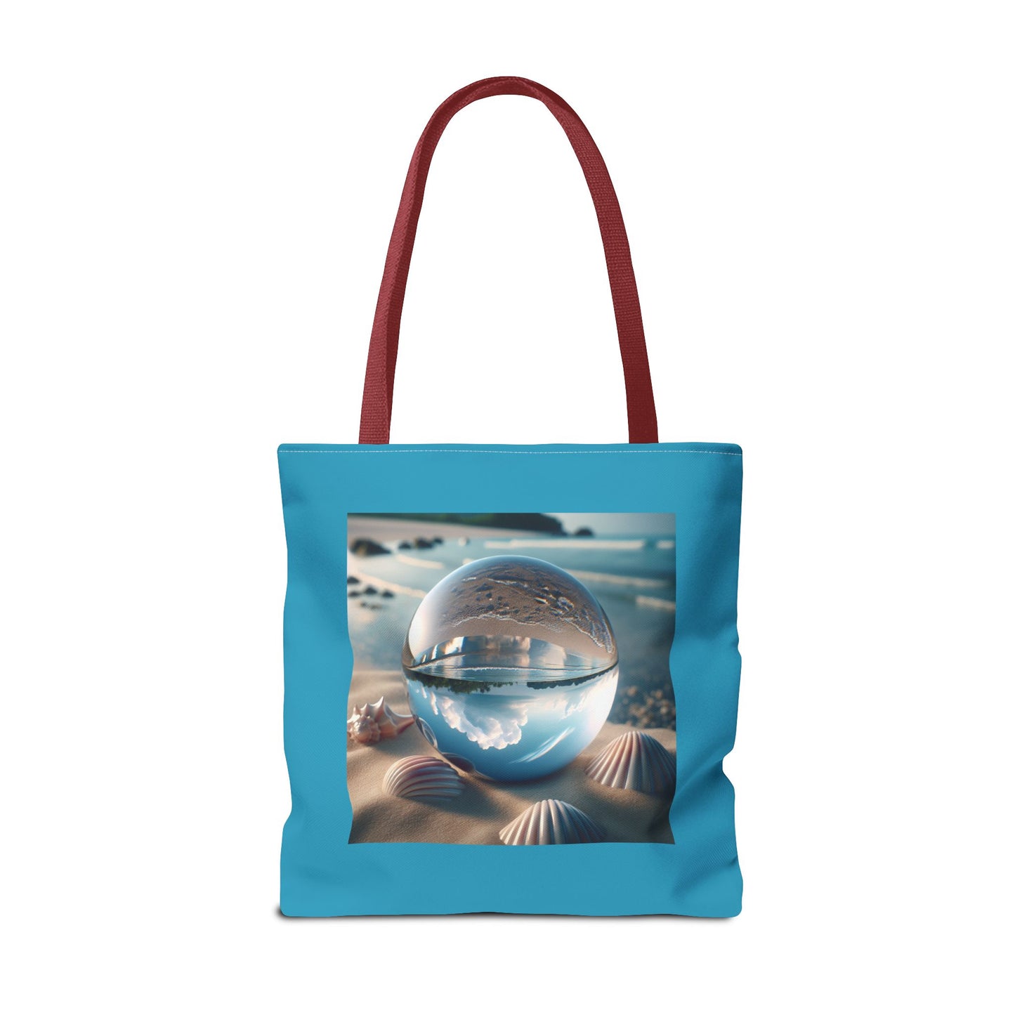 Crystal Ball With Shells Tote Bag - 3 Sizes