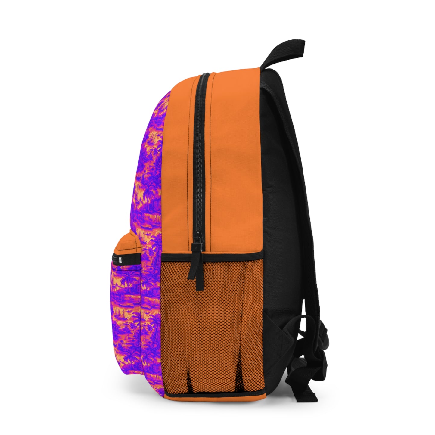 ropical Backpack  / Crazy Cool Tropical Toile, Crusta Lt. Orange