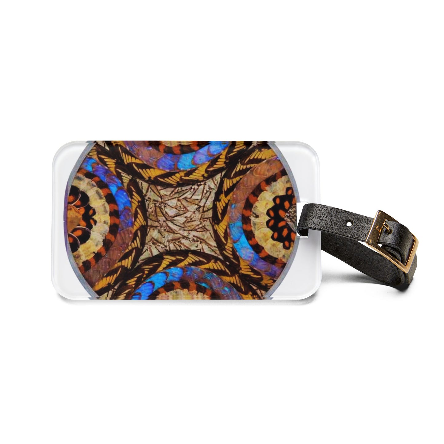 Luggage Tag - Real Butterfly Wing Plate #3